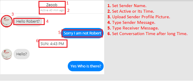 Messenger fake generator facebook chat Create Fake