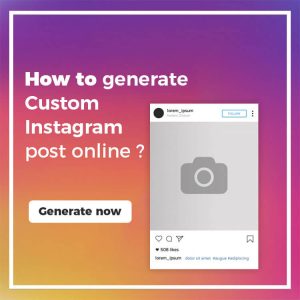 How To Generate Instagram Post Online? - Zeoob