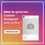 Fake Instagram Post Generator